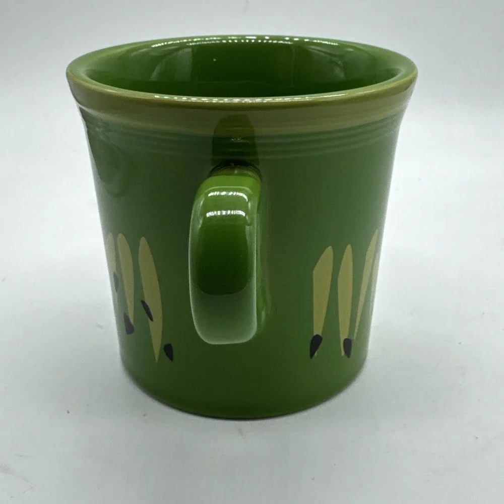 Fiesta Kiwi Ring Handle Mug HTF Fiestaware
